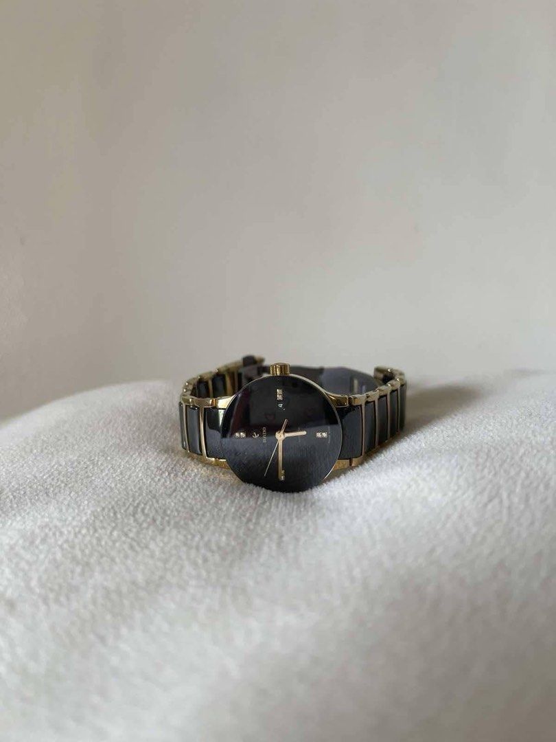 Rado Centrix Automatic Diamonds (Category: Luxury Watches) located in Caloocan City. Submitted by kaycadavos2-14287 (Listing ID 1348958443, Image 3). Description: Discover the perfect blend of luxury, precision, and innovation with a Rado watch. Renowned for its Swiss heritage, Rado combines cutting-edge technology with impeccable design to create timepieces that stand the test of time..