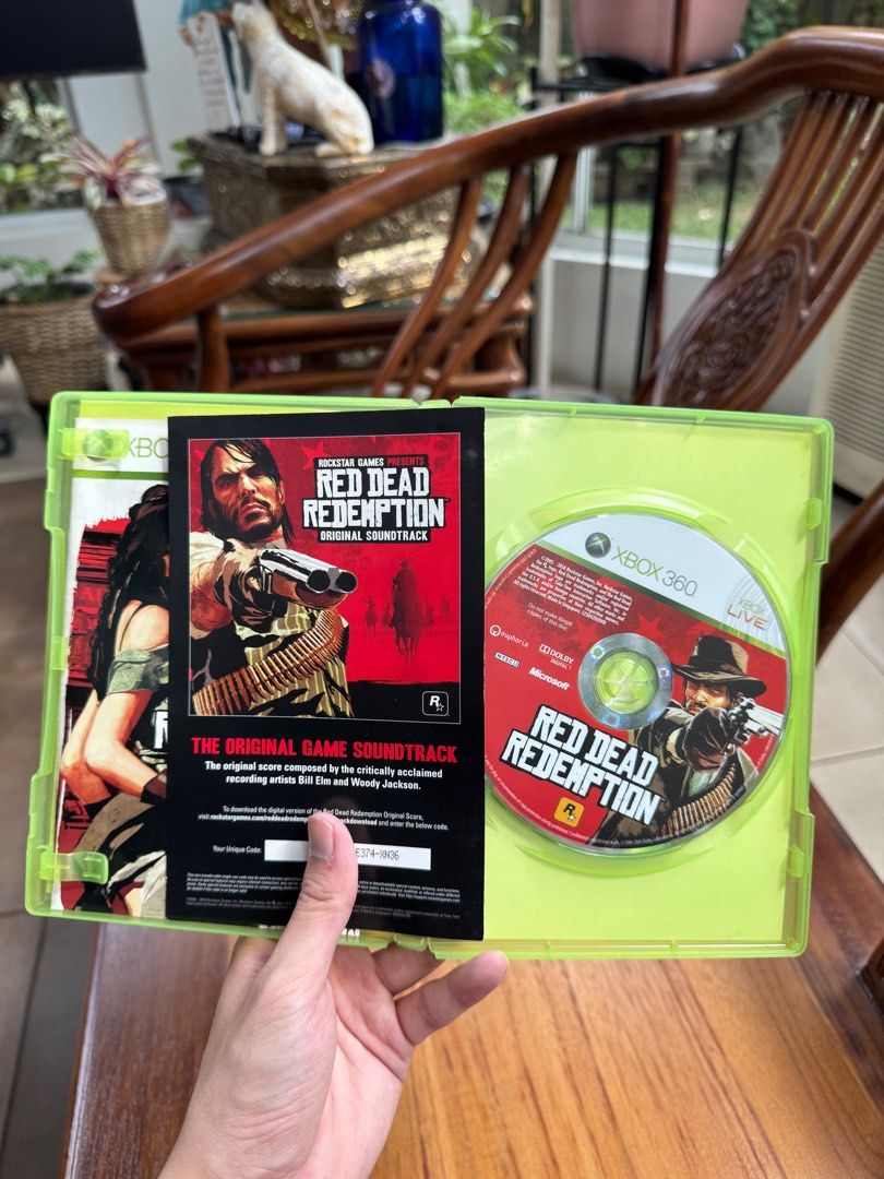 Red Dead Redemption for XBOX 360 (Category: Xbox) located in Pateros City. Submitted by paolojfm (Listing ID 1348893480, Image 3). Description: Very negotiable. Just message me for counteroffers, inquiries, more photos! Selling this great copy of Red Dead Redemption for the XBOX 360. The case is in great condition, as well as the disc. Comes with the bonus codes pamphlet, as well as the manual, also in great condition. Perfect for collectors, or 