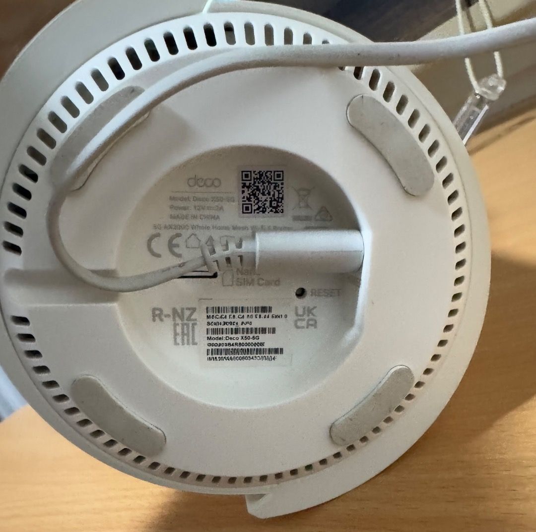 Router for 5G SIM card TP-Link Deco X50-5G 5G AX3000 Whole Home Mesh ...