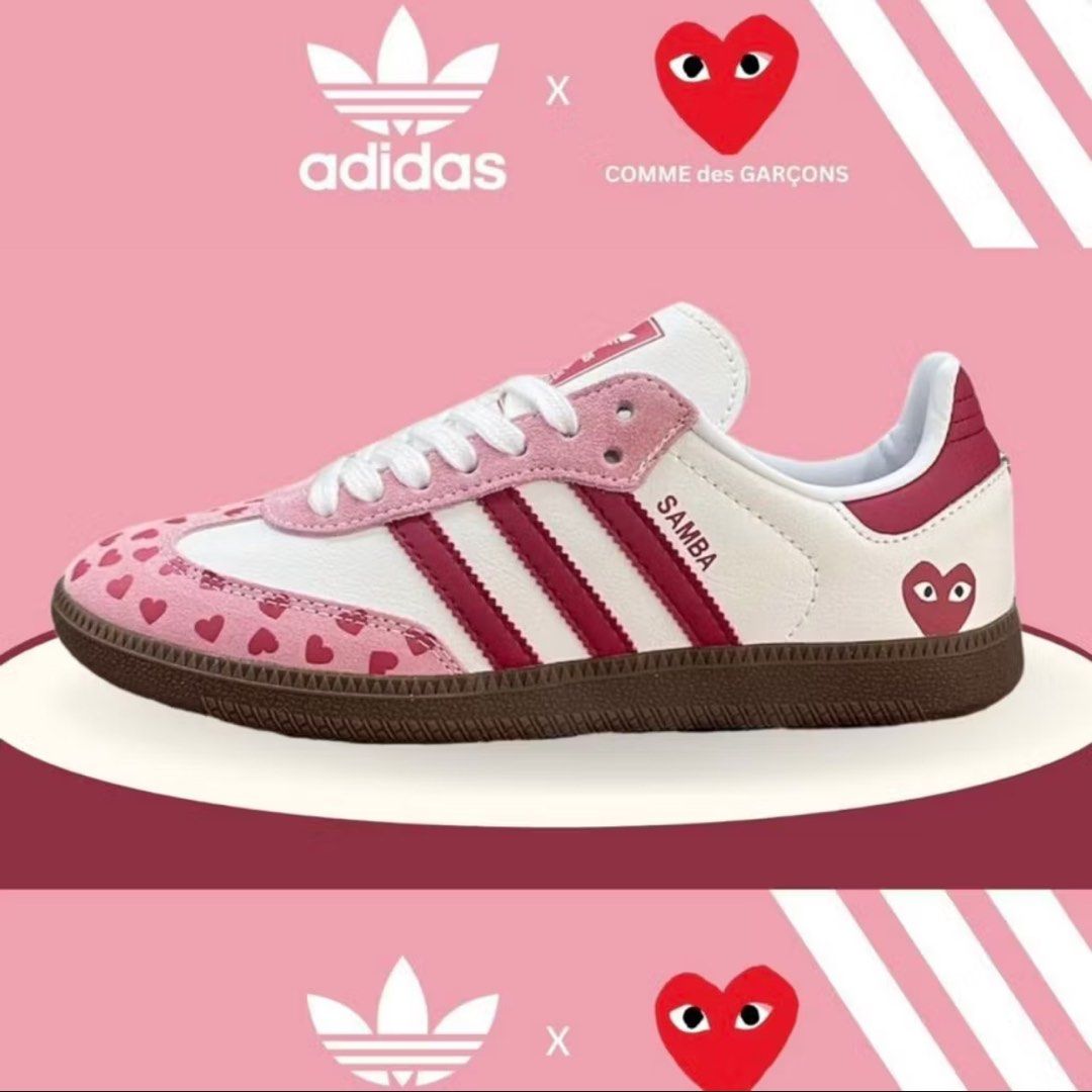 adidas gazelle silver green womens Adidas Samba x Comme Des Garçons – louro Store main image 0