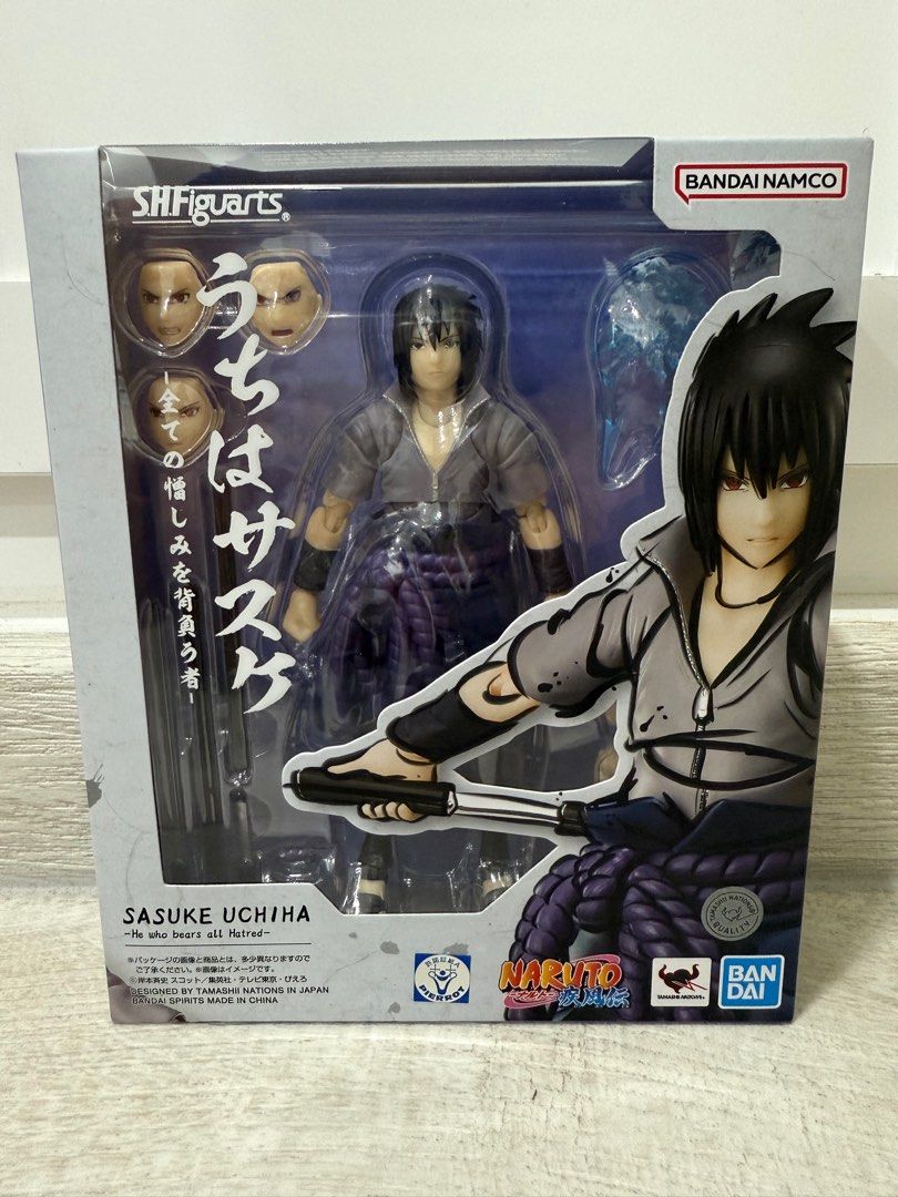 SHF Uchiha Sasuke He who bears all Hatred Naruto Shippuden SHFiguarts SH Figuarts Bandai Namco Tamashii Nations (Category: Toy Figures) located in Singapore. Submitted by nendotch (Listing ID 1348883371, Image 1). Description: Brand new authentic sealed. Free J&T delivery if getting multiple items Typically can meet on weekdays 2-5pm : along botanic garden, Newton, bugis, Bishan, serangoon, paya lebar, Ubi MRT Weekday evening Ubi MRT Weekend : Ub