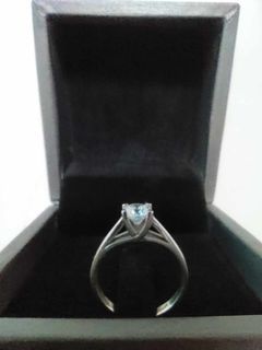 Silver Diamond Ring
