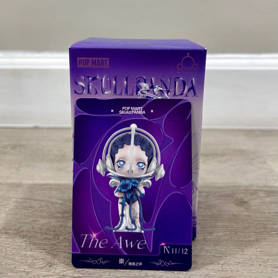 Skull Panda - The Sound - Awe (Category: Designer & Blind Box Toys) located in Pasig City. Submitted by ysobelandquin (Listing ID 1348882462, Image 1). Description: Skull Panda - The Sound - Awe Brand new, sealed with card. Box opened from the bottom. Shipping via Grab/Lalamove/Gogo at buyer’s expense.