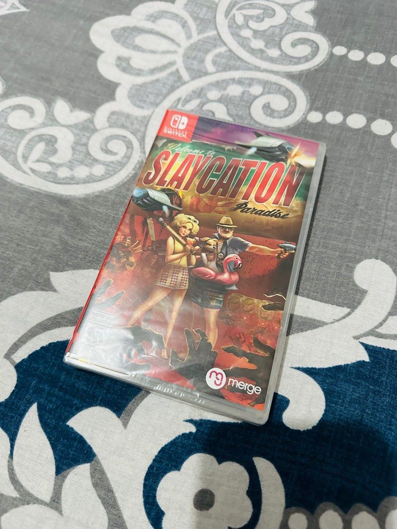Slaycation Switch (Category: Nintendo) located in Balanga. Submitted by kitkat1021 (Listing ID 1348896318, Image 1). Description: Slaycation sealed/brandnew can provide more photos Php 1650 Shipping Thru LBC COP/COD Thanks..