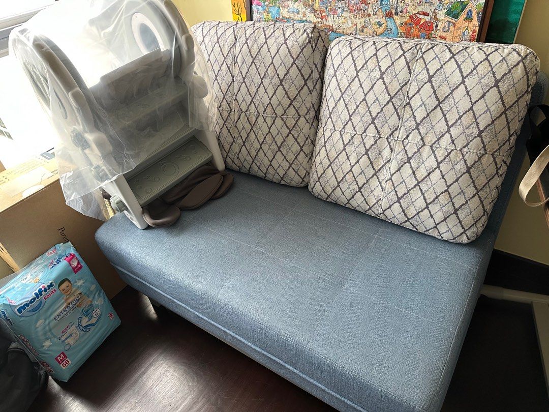 Sofa bed (Category: Sofas) located in Singapore. Submitted by lsying2906 (Listing ID 1348860730, Image 1). Description: Sofa bed bought >5 years ago but hardly used. Arrange own pick up. Original price $500. Price negotiable..