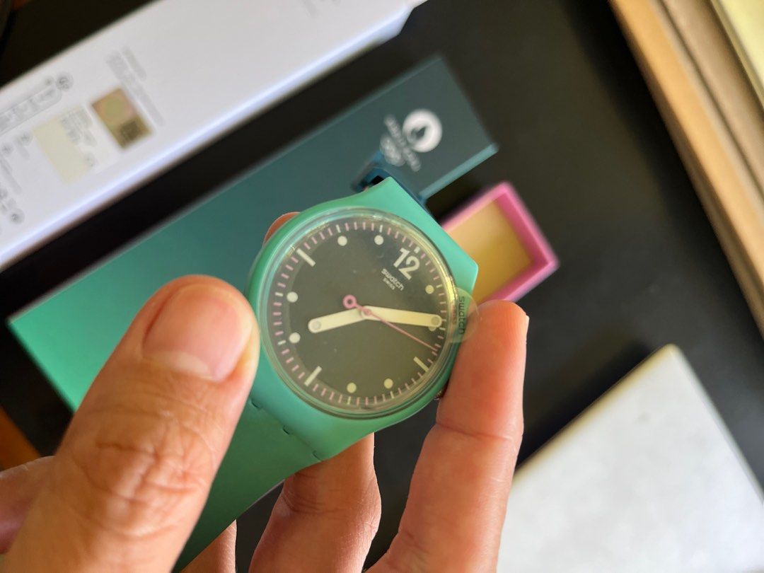 Swatch Paris 2024 watch (Category: Women's Watches) located in San Juan, La Union. Submitted by nikkidelapaz-68205 (Listing ID 1348879355, Image 3). Description: Bought for 90 euros plus personal shopper fee in Paris, plus shipping to Ph. I paid a total of 115euros (approx P7200) .
