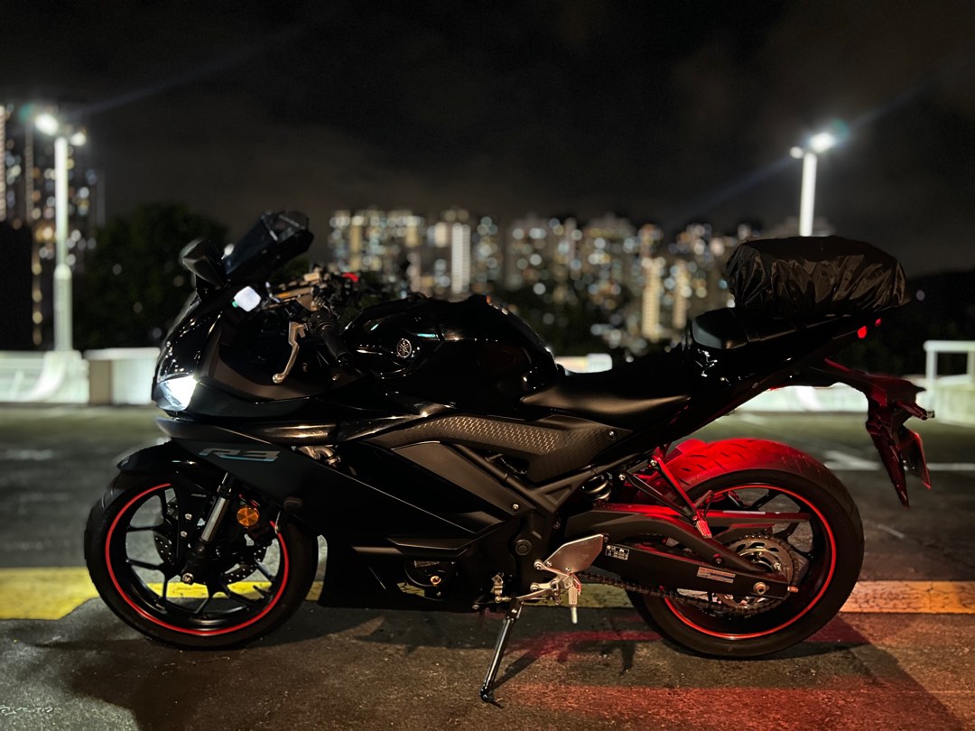 Yamaha YZF-R3 (2022) COE till Jan 2034 , Motorcycles, Motorcycles for ...
