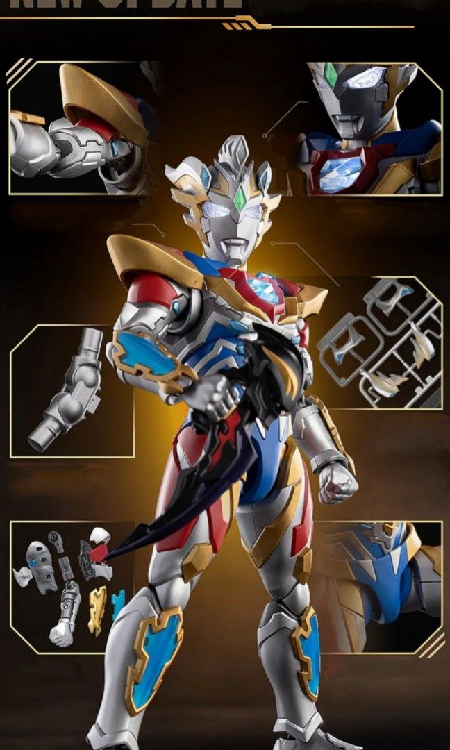 🔥 Blokees Ultraman Z Delta Rise Claw - Action Edition, Toys