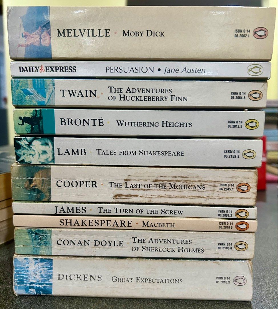 All Penguin Classics Novels [new & preloved][solo & bundle rates available ] (Category: Storybooks) located in Manila. Submitted by cozzyessentialshopph (Listing ID 1349109491, Image 3). Description: 🌟 Item: Penguin’s Classics [preloved & new][good condition] 📚 Classics and All Time Best Selling Authors ⛅️ Genre: Classics- Adults and Students (for book reviews purposes) 🌈 Qty: Sold per individual and bundle rates 📚 to avail with saving choose