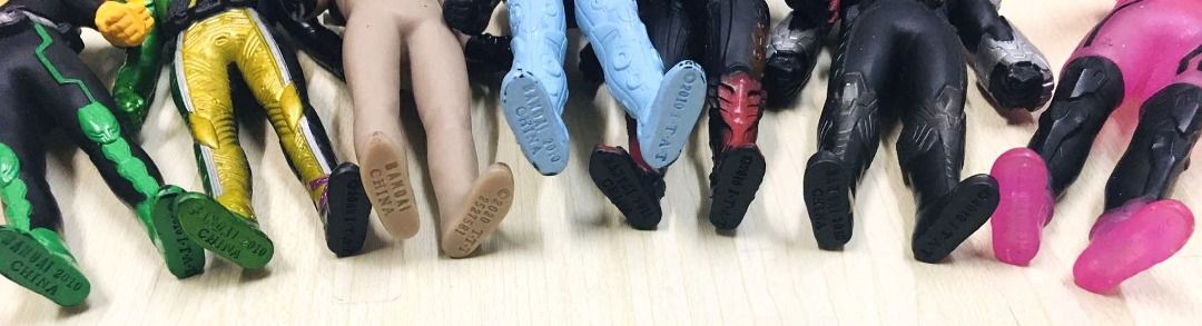 Bandai Kamen Rider Toy Collection (Category: Action & Battle Toys) located in Taguig. Submitted by Negosyokoto (Listing ID 1349087523, Image 3). Description: - Take all for 1K! - Sold as set.