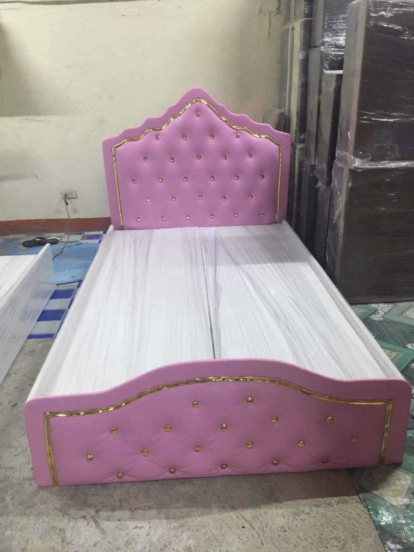 Bed frame only (Category: Bed Frames & Mattresses) located in Marikina City. Submitted by eannacruz27 (Listing ID 1349081174, Image 3). Description: YANNAH FURNITURE BED FRAME SALE‼️SALE‼️SALE‼️ 🫶FREE ONE SIDE TABLE QUEEN TO KING SIZE🫶 ▫️Made to order So Brand new, ▫️Legit 💯 ▫️All size available ▫️ tested by many so guaranteed! ALL SIZE AVAILABLE ‼️ ▫️Single size (36 by 75) ▫️Double size (48 by 75) ▫️Full Double size (54 by 75) ▫️Queen size (6