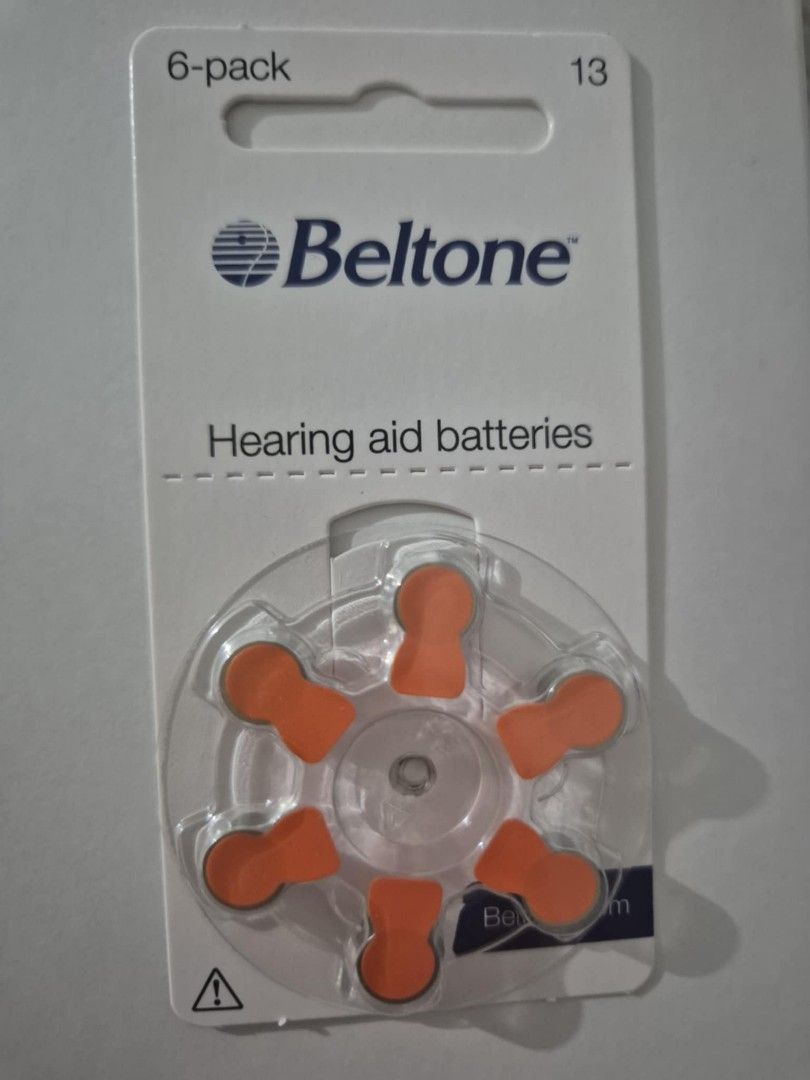 Beltone 6 pack hearing aid battery (Category: Medical Supplies & Tools) located in Quezon City. Submitted by shyarizala (Listing ID 1349131284, Image 2). Description: Rfs: not needed anymore blue (size 675), brown (size 312), orange (size 13) - 3 available yellow (size 10) - 1 available.