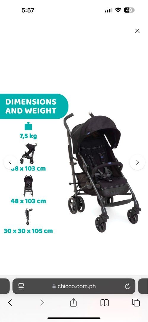 Chicco stroller (Category: Strollers) located in Bocaue. Submitted by samanthacr23360 (Listing ID 1349171271, Image 3). Description: Pick up only .