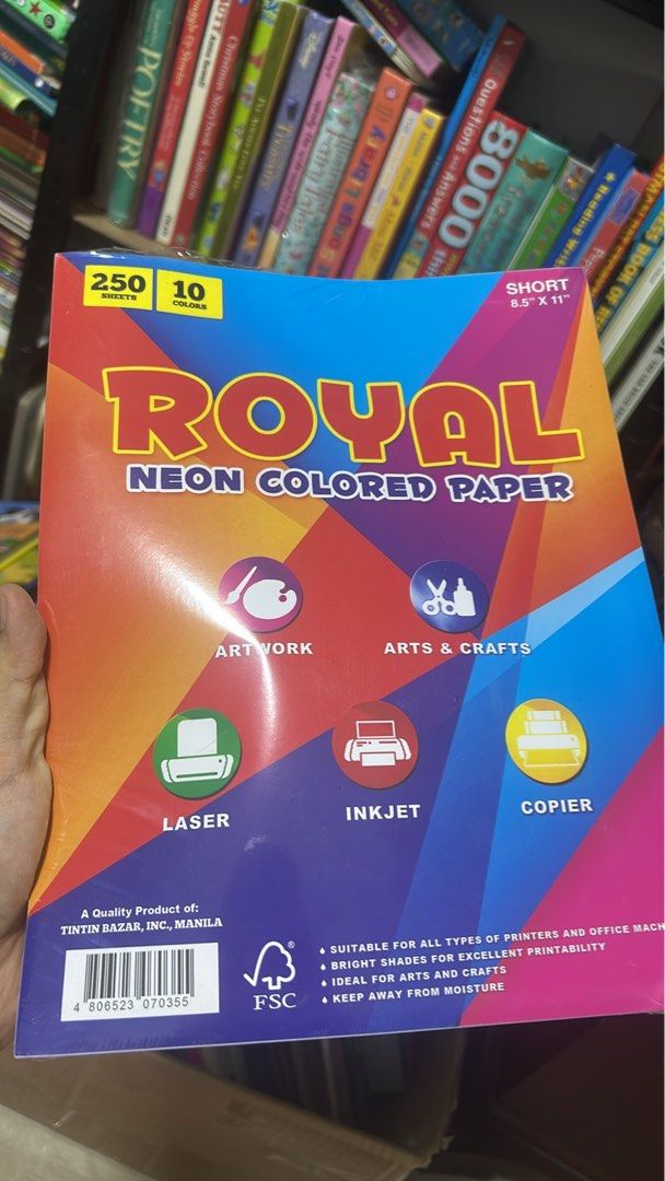 Colored Papers assorted colors per ream (Category: Craft Supplies & Tools) located in Manila. Submitted by cozzyessentialshopph (Listing ID 1349147976, Image 2). Description: Available here at CO-zzyessential Shop PH (online) 📍 Loc: Ipil Bambang Manila 📍 MOP: GCash, PayMaya, BDO, BPI 📍 MOD: all SF and booking courier service are c/o by the buyer Option: pick up at the location mentioned 👆 🌟 Sameday courier service pickup and delivery availab