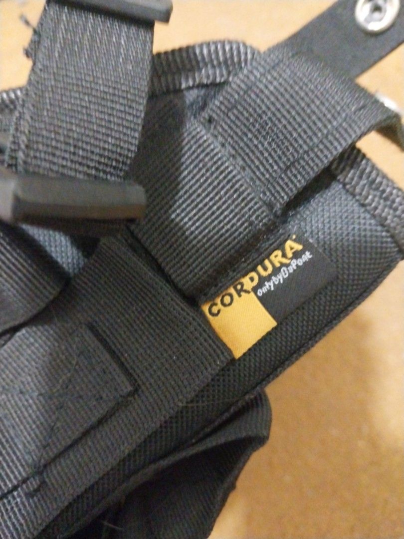 cordura low carry holster firearm (Category: Other Sports Equipment and Supplies) located in Valenzuela. Submitted by sonatax (Listing ID 1349104582, Image 3). Description: used once. decluttering. minimal to no damages. for universal short firearms.