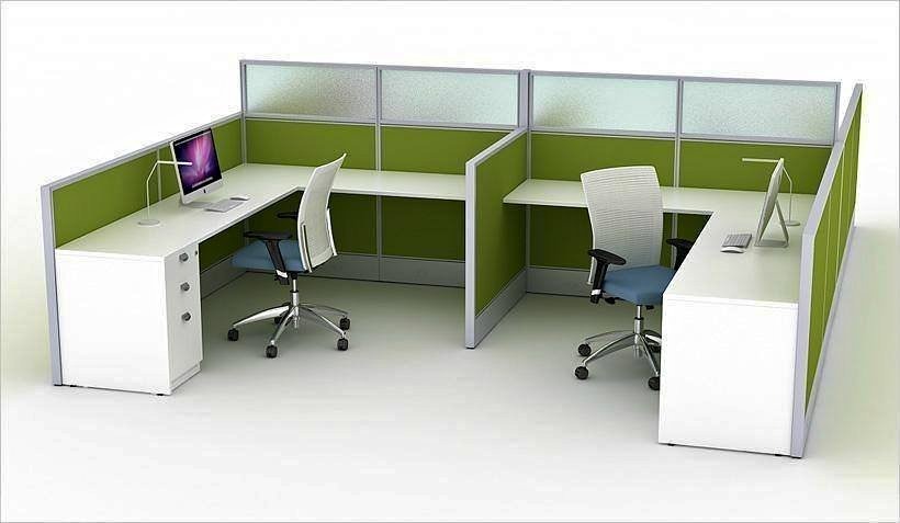 CUSTOMIZED WORK STATION TABLE / OFFICE PARTITION / OFFICE FURNITURE ...