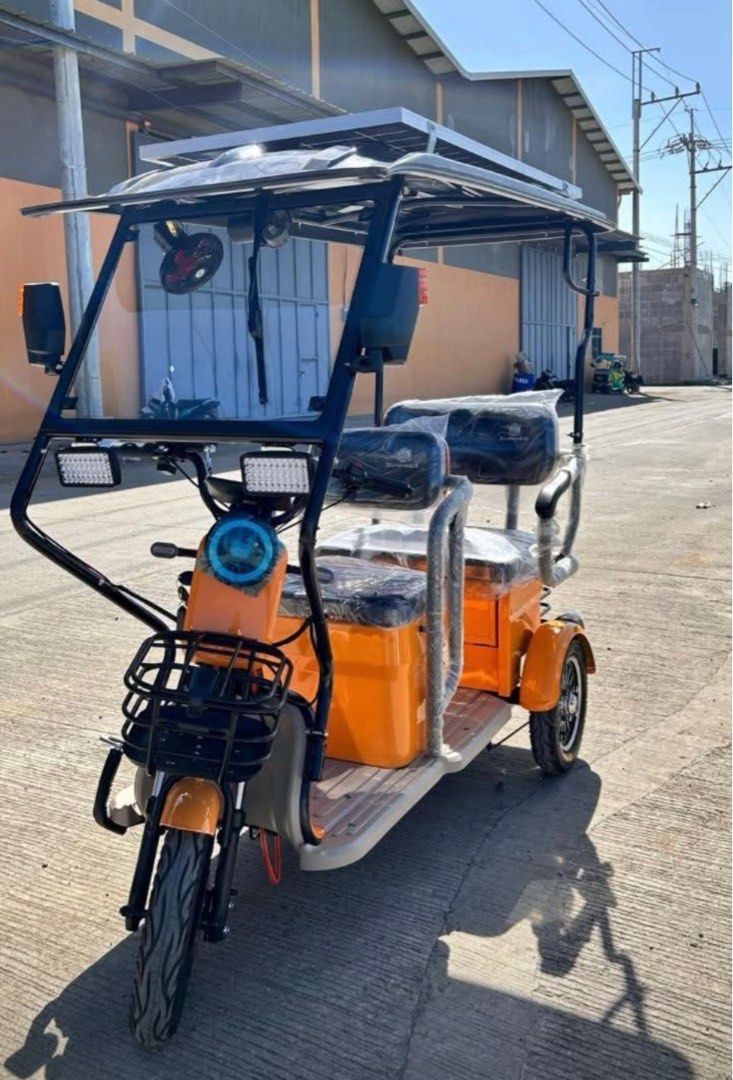 Ebike 3 wheels Solar power ebikes electric bicycle (Category: Bicycles) located in Quezon City. Submitted by brandmanila (Listing ID 1349036681, Image 3). Description: ebike 3 wheels solar power.