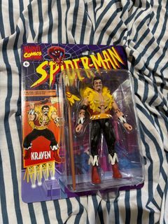 Kraven The Hunter - Walmart Exclusive Spider-Man Hasbro Marvel Legends Series - Retro Collection - ON HAND - MISB / MOC