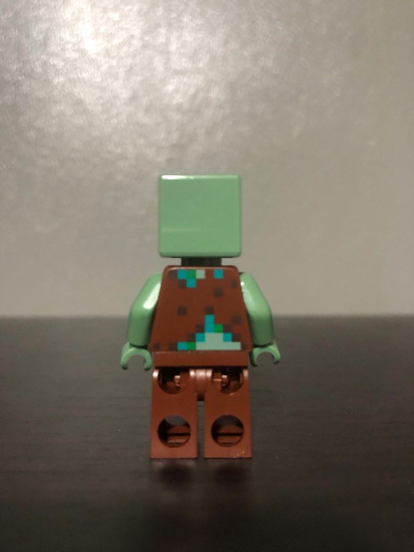 LEGO® MINECRAFT Drowned Zombie Minifigure (Category: Lego & Building Sets) located in Muntinlupa City. Submitted by calebsfinds (Listing ID 1349175969, Image 2). Description: LEGO® MINECRAFT.