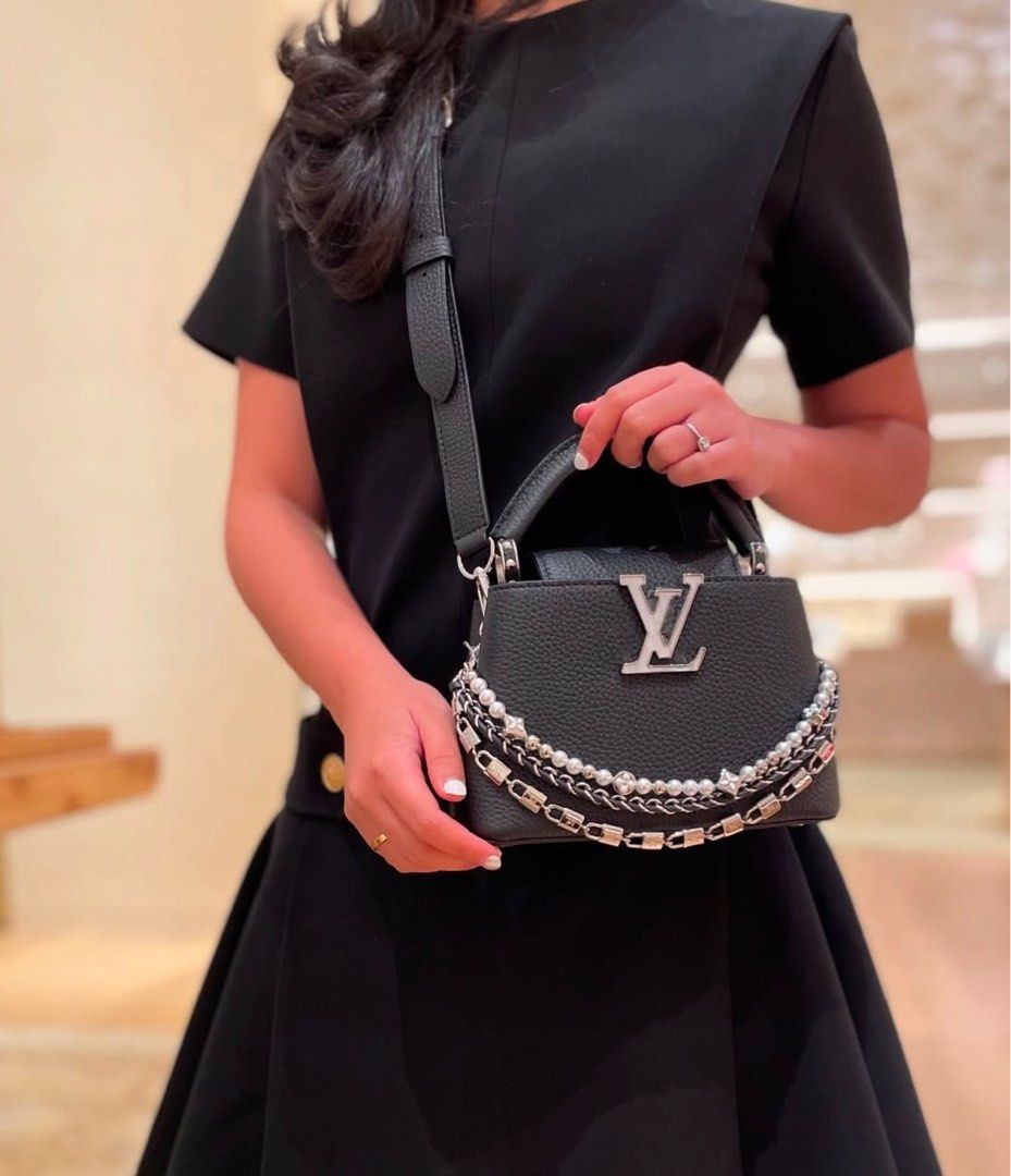 Lv Capucines Mini SHW (Category: Luxury Bags & Wallets) located in Quezon City. Submitted by rarebagsfrmjapan (Listing ID 1349164045, Image 1). Description: PERFECT GIFT OR GIVEAWAYS REWARD UR SELF OR LOVE ONES AT LEAST ONCE A YEAR !!! 𝐃𝐈𝐒𝐂𝐋𝐀𝐈𝐌𝐄𝐑: we are 𝐧𝐨𝐭 𝐚𝐬𝐬𝐨𝐜𝐢𝐚𝐭𝐞𝐝 𝐰𝐢𝐭𝐡 𝐭𝐡𝐞 𝐛𝐫𝐚𝐧𝐝𝐬 𝐭𝐡𝐚𝐭 𝐚𝐫𝐞 𝐥𝐢𝐧𝐤𝐞𝐝 𝐚𝐧𝐝 𝐬𝐭𝐚𝐭𝐞𝐝 𝐢𝐧 𝐭𝐡𝐢𝐬 𝐩𝐨𝐬𝐭. 𝐀𝐥𝐥 𝐫𝐢𝐠𝐡𝐭𝐬 𝐚𝐫𝐞 𝐫𝐞𝐬𝐞𝐫𝐯𝐞𝐝 𝐭𝐨 𝐢𝐭𝐬