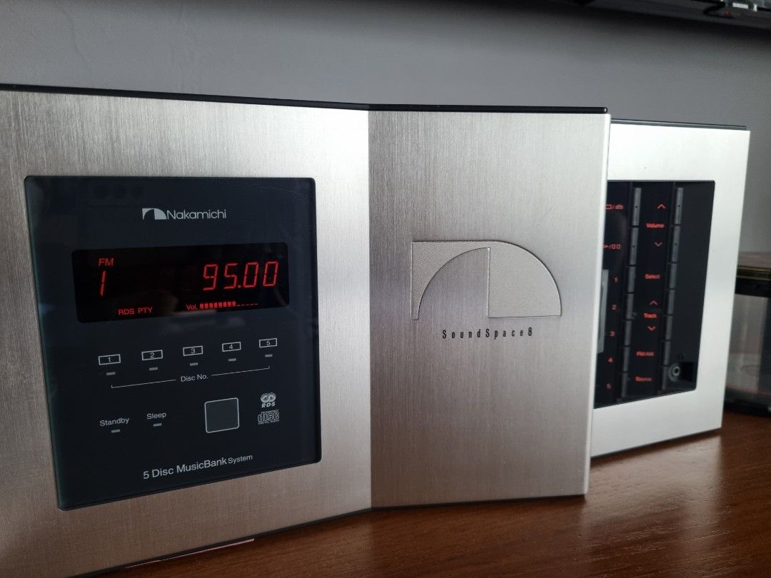 Nakamichi SOUNDSPACE 8 plus Speakers 5 CD player changer, Audio