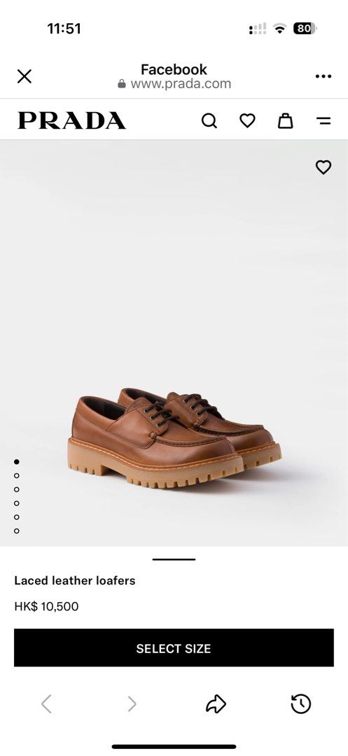 Prada （分類：西裝鞋）位於 Hong Kong。 由 himmess 提交（商品編號 1062971313，圖片 5）。簡介： 。