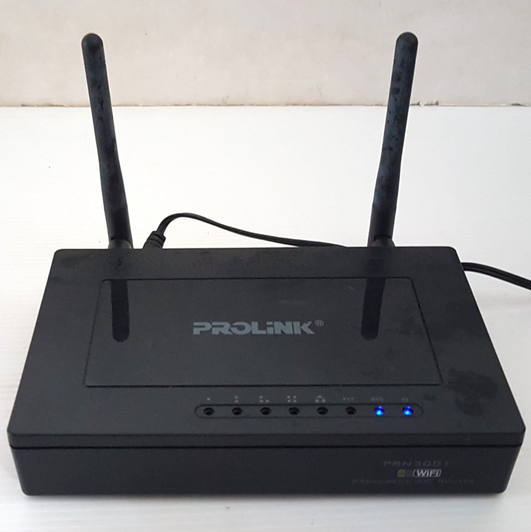 PROLINK Router Modem, Model PRN3001 Broadband AP / Router, Techie, IT ...