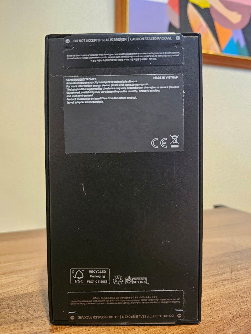 Samsung Galaxy S23 FE (Category: Samsung) located in Quezon City. Submitted by engr_enrico (Listing ID 1349100587, Image 2). Description: Brand new Sealed Samsung Galaxy S23 FE mint 128gb physical sim + esim NTC.