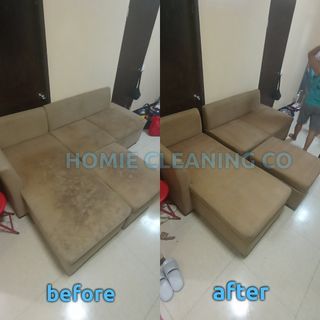 Sofa deep cleaning