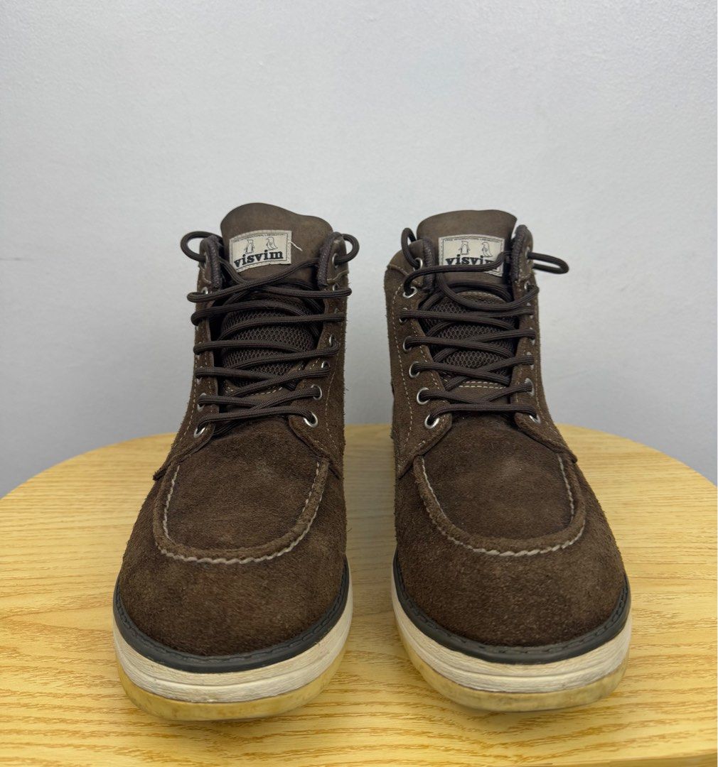 Visvim - Gore-Tex - Hole Moc Toe Boots (Category: Boots) located in Pasig City. Submitted by jksonlineapparel.ph (Listing ID 1349101699, Image 2). Description: Visvim - Gore-Tex - Hole Moc Toe Boots Authentic Size: 9 Flaws: Needs cleaning (Please see last picture) Normal sign of usage Good Condition Wearable **.