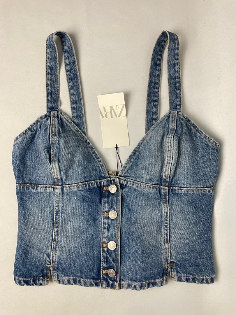 ZARA denim top (HH)