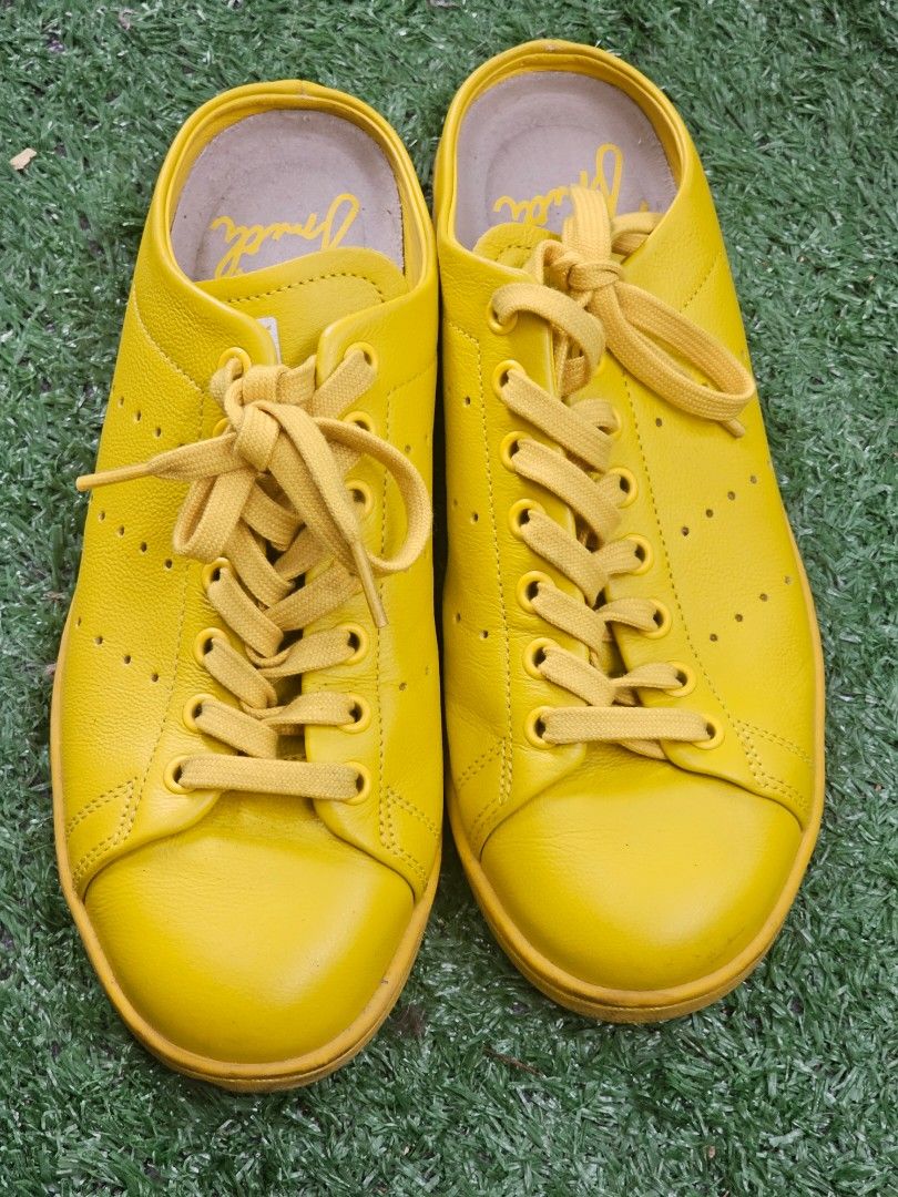 Adidas Stan Smith Slip-on Tribe Yellow (Category: Sneakers) located in Quezon City. Submitted by jaygee (Listing ID 1349227790, Image 1). Description: US 7.5Mens can fit up to US 8 Men and US9 women.