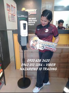 alcohol dispenser with stand