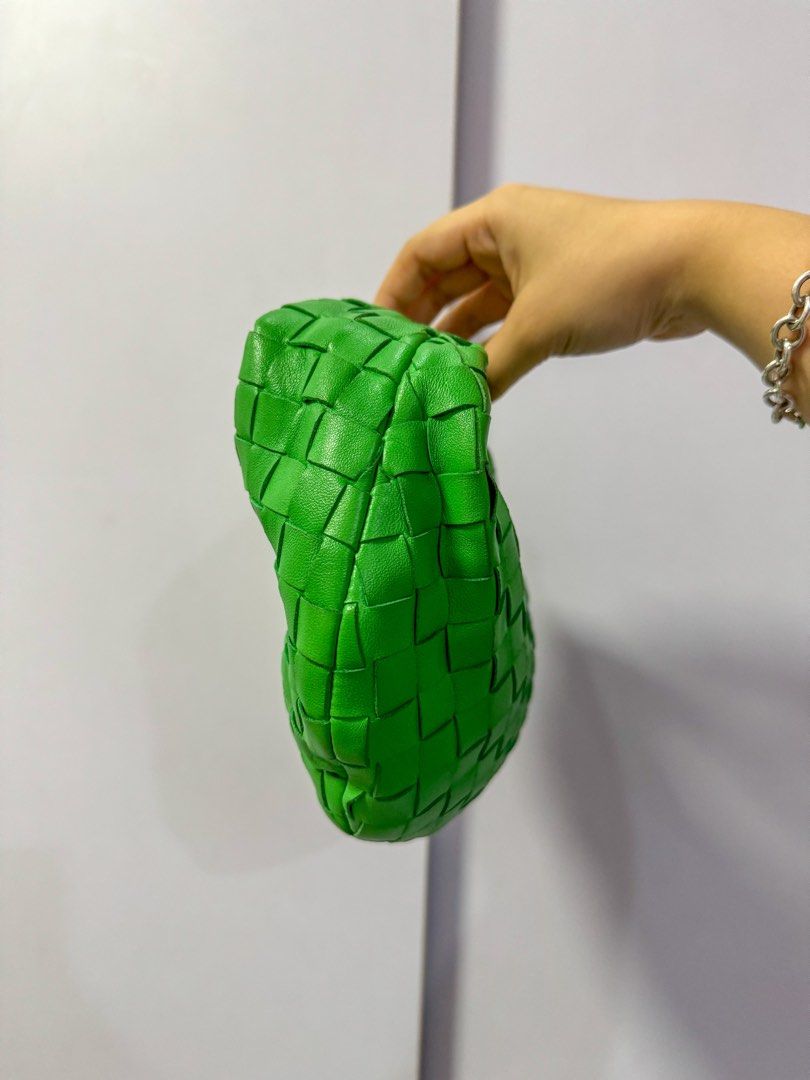 AUTHENTIC Bottega Veneta Mini Jodie in Green (Category: Luxury Bags & Wallets) located in Quezon City. Submitted by closetofcoco (Listing ID 1349201230, Image 3). Description: GUARANTEED AUTHENTIC PM FOR INQUIRIES NO LOW BALLING.