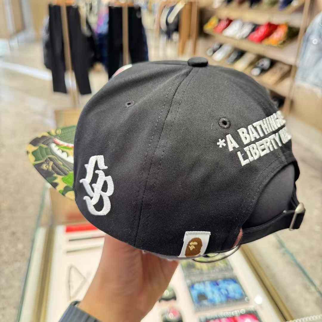 A BATHING APE® LIBERTY WALK CAP キャップ A BATHING APE ア ベイシング エイプ LIBERTY WALK リバティ