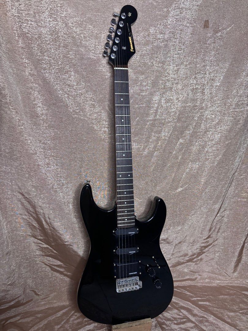 Fernandes The Function (Category: Musical Instruments) located in Manila. Submitted by achibread89801 (Listing ID 1349331811, Image 1). Description: Description: Fernandes The Function Model SSH-40 1989 SN 810874 Made in Taiwan Serial Number: 810874 Condition: Like New Cosmetics: Minimal Scratches on the body of the Guitar, and a tiny chipped finish in the headstock and near the bottom side of the body. 5-Way Pickup Switch, SSH configuration, Vol