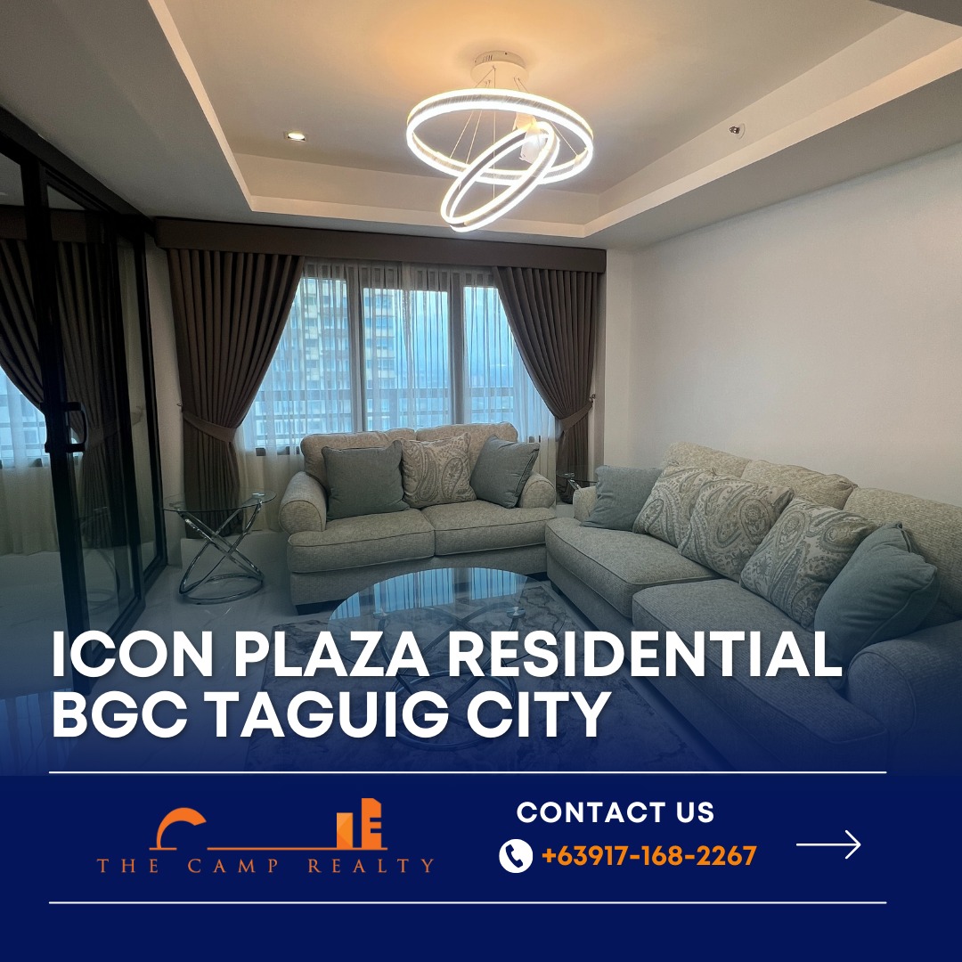 Fully Furnished 3BR Unit with Parking at Icon Plaza Residential BGC ...