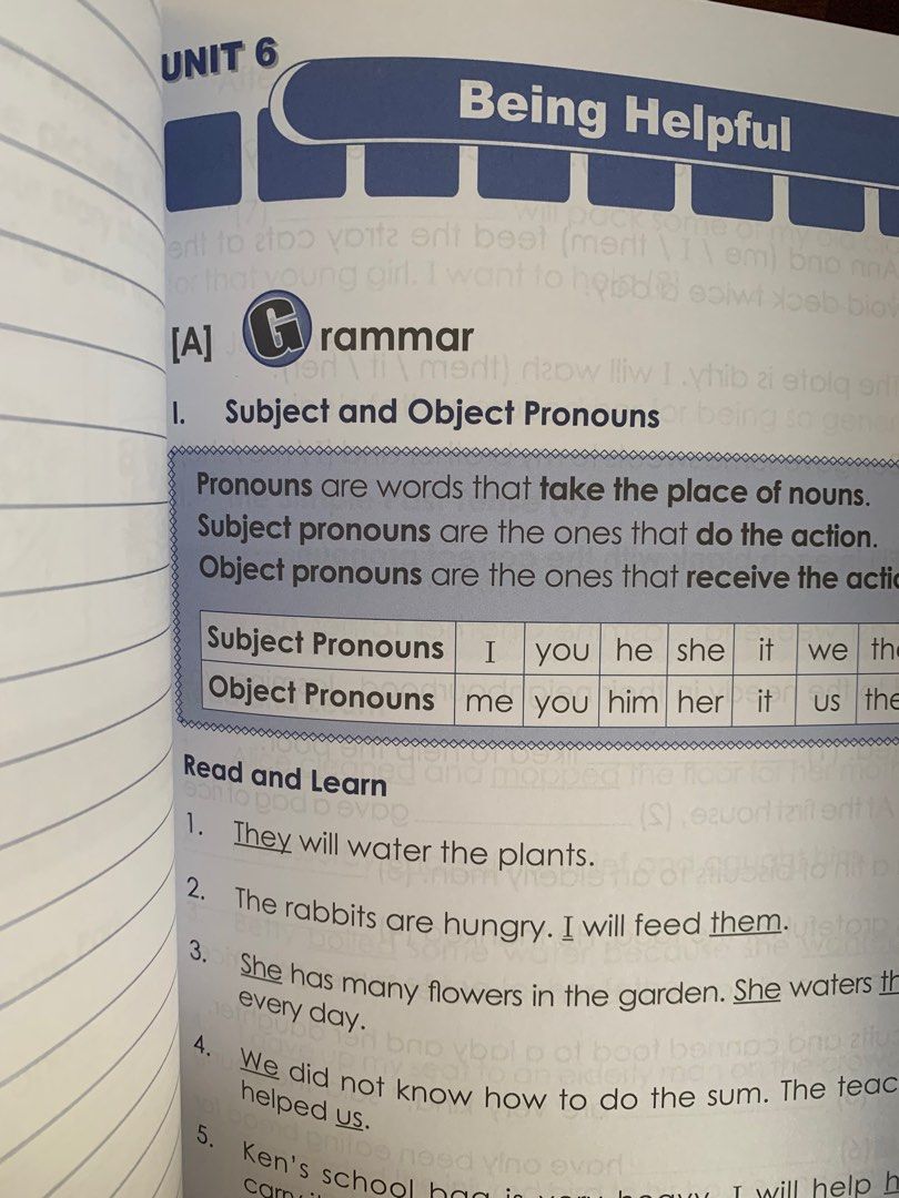 Grade 2 SAP learning english workbook, Hobbies & Toys, Books ...