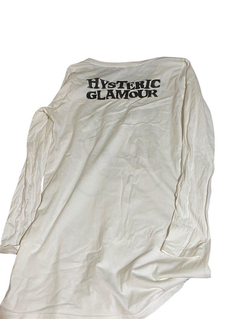Hysteric glamour (Category: Shirts) located in Aroroy. Submitted by worst (Listing ID 1349305224, Image 2). Description: Shipped W- 16 inches L- 31 inches.