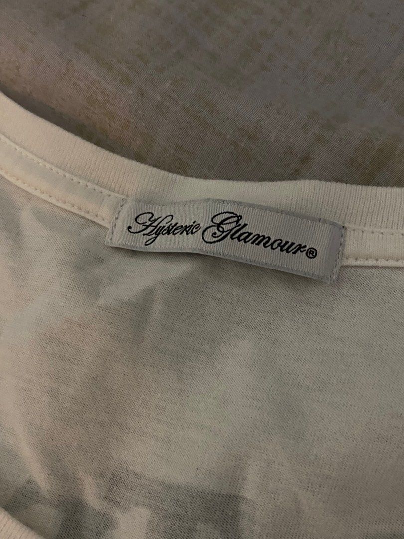 Hysteric glamour (Category: Shirts) located in Aroroy. Submitted by worst (Listing ID 1349305224, Image 3). Description: Shipped W- 16 inches L- 31 inches.