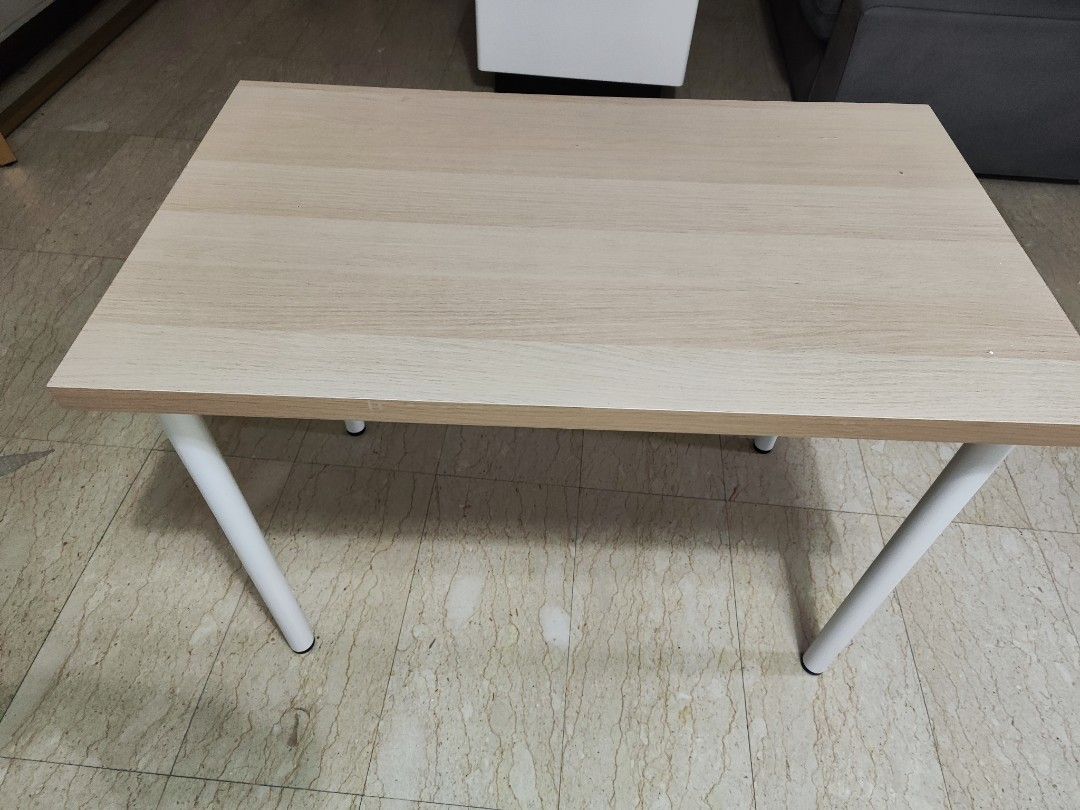 Ikea study table (Category: Tables & Sets) located in Singapore. Submitted by andyhq (Listing ID 1349345949, Image 1). Description: Ikea study table.