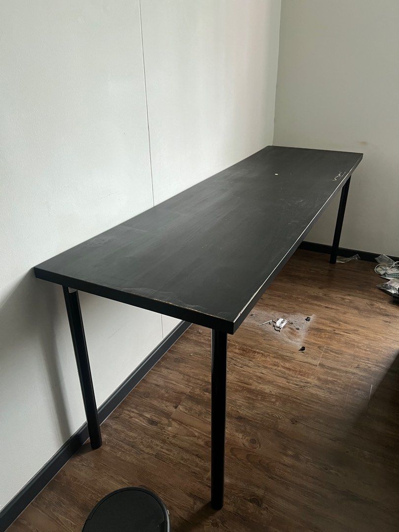 IKEA Table (Category: Tables & Sets) located in Singapore. Submitted by mtrated (Listing ID 1349227906, Image 1). Description: Selling the tabletop and legs! Can buy separate as well: Tabletop - $25 Legs (x4) - $15 Can dismantle if need to!.