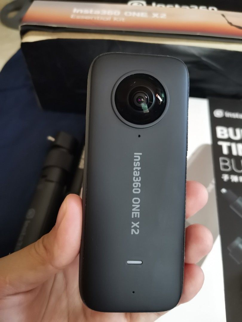 INSTA 360 X2 WITH COMPLETE BOXES (Category: Video Cameras) located in Muntinlupa City. Submitted by dendencerdena31 (Listing ID 1349205341, Image 2). Description: Insta 360 X2 WITH COMPLETE BOXES 📷 W/ complete boxes 📷 Pwede po sa maselan 📷 Unli testing 📷 No issue po. Pwede mag VC para macheck mabuti 📷 15k for the camera only. Add 2k if gusto kasama yung bullet time bundle. 📷 RFS: Di masyado nagagamit. Tamad mag edit ng videos. Alabang Area 
