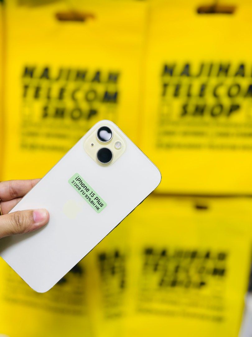 Iphone 15 Plus 512gb 93bh no issues openline with box (Category: iPhone 15 Series) located in San Juan City. Submitted by najihahtelecomshop2018 (Listing ID 1349338482, Image 1). Description: FOR SALE | TRADE / SWAP (RFS: Buy and Sell) QUICK SPECS iPhone 15 Plus 512 ( other GB are also available) 93% Battery Health Unli Free 3U Tools Openline No hidden Issues No history of Repair No icloud Issues Reset Anytime | Unli Reset Test to sawa 101% Smoot