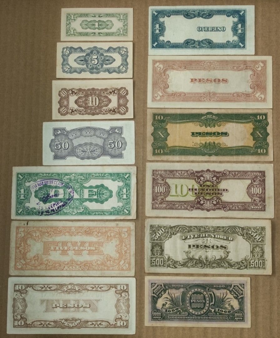 Japanese Invasion Money (JIM Notes) Complete Set, Hobbies & Toys ...