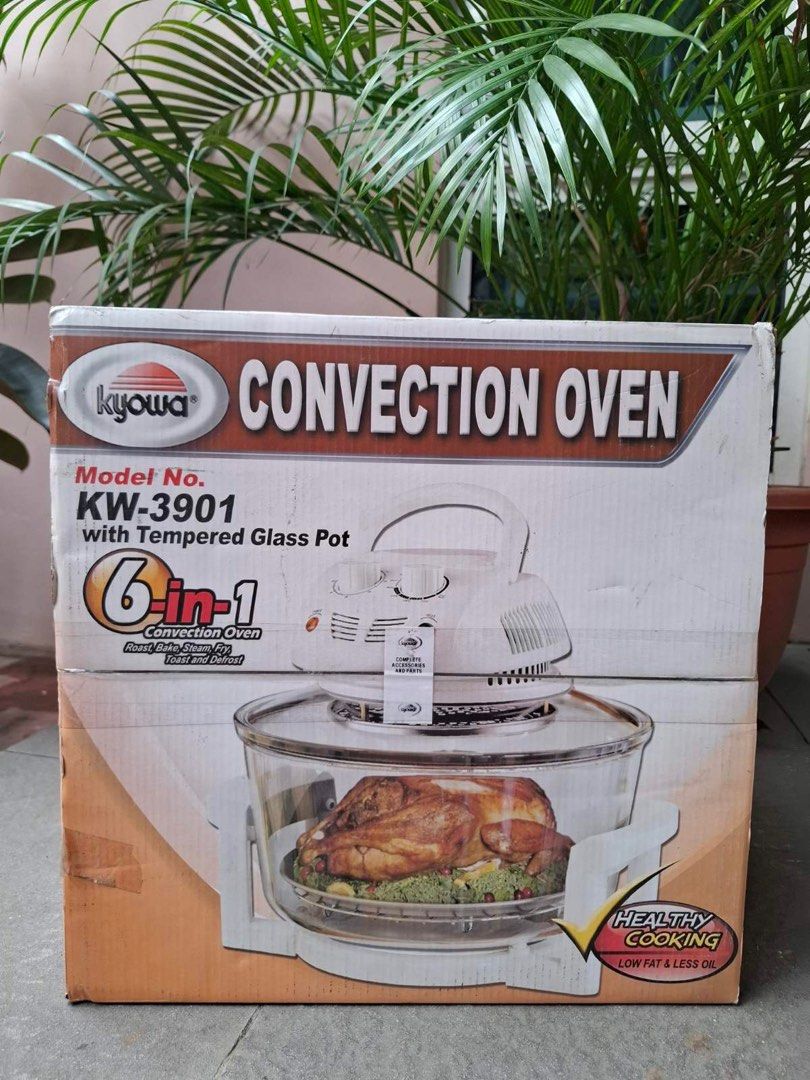 Kyowa convection oven (Category: Ovens & Toasters) located in Taguig. Submitted by joyce.prelovedph (Listing ID 1349262329, Image 1). Description: Brand new never used Kyowa convection oven, I have 3 pieces available .