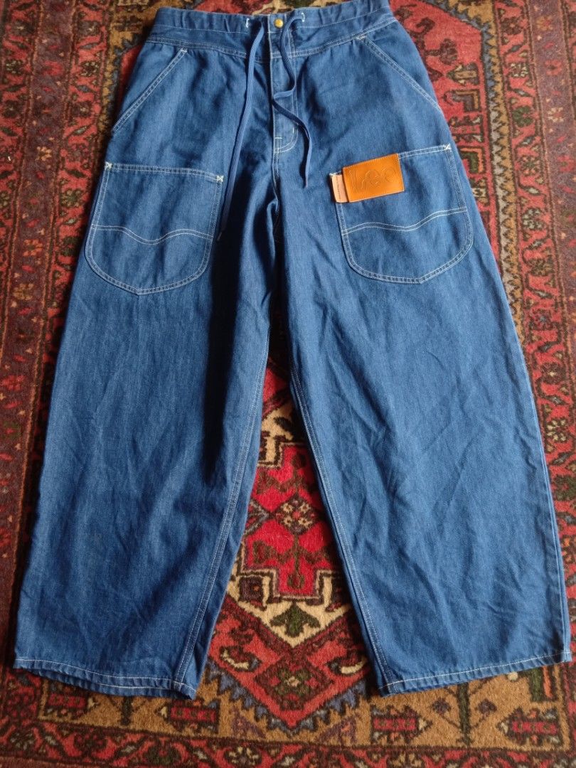 Lee x mercibeaucoup baggy jeans Issey Miyake kapital Maison margiela ...