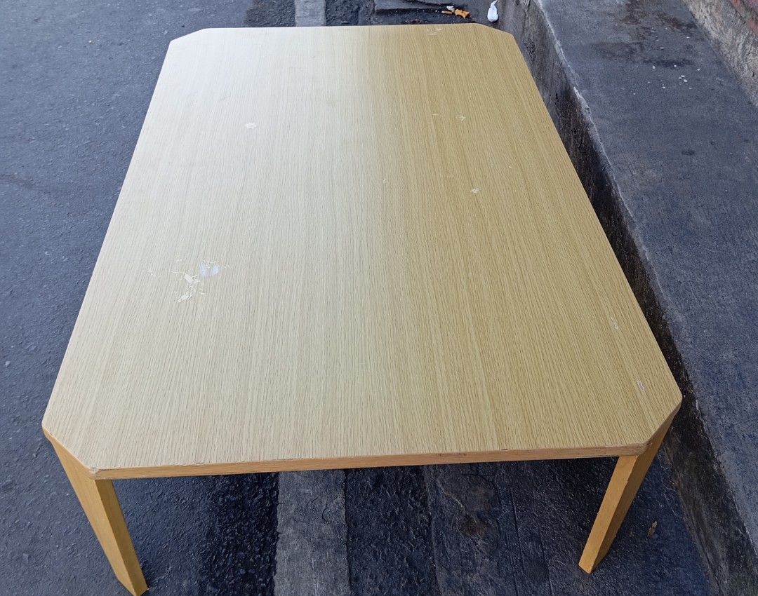 LOW TABLE (Category: Tables & Sets) located in Taguig. Submitted by mavicbien054701 (Listing ID 1349199749, Image 1). Description: JAPAN JAPAN STORE MINOR SCRATCH ONLY 30/48 TAAS 13 INCH COD OR PICK UP IS AVAILABLE WITH LALAMOVE LOCATED AT CENTRAL BICUTAN TAGUIG CITY NO MEET UP MY PHYSICAL STORE PO LAMINATED.
