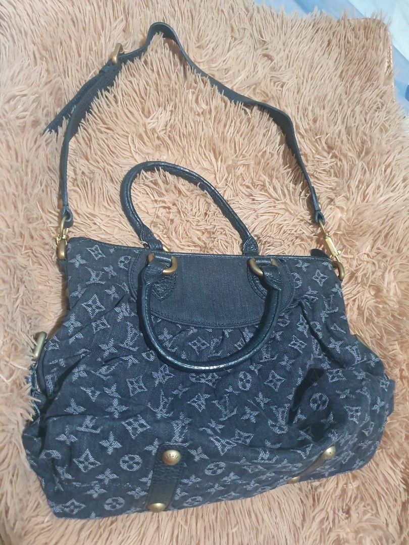 LV Denim (Category: Luxury Bags & Wallets) located in Pugo. Submitted by abshopfinity (Listing ID 1349361911, Image 1). Description: LV Denim with minor issue see datails on the pic uploaded. Good as new. Bought 2500 selling for 1800..
