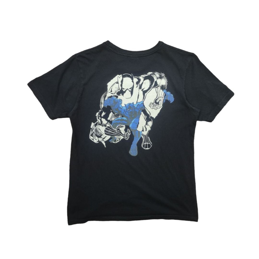 Marvel Black Panther comic graphic t-shirt (Category: Tshirts & Polo Shirts ) located in Naga. Submitted by 214apparel (Listing ID 1349240426, Image 1). Description: Marvel Black Panther comic graphic t-shirt Size: Medium on tag Measurements (inches): Armpit to armpit- 20.5 Length- 27 Issue/s- none Price- 150 +sf -Manage your expectations this is thrifted/pre-loved -Color may vary due to lighting -This is not guaranteed authentic -No return or re